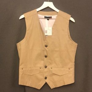 NWT - G By Guess Men’s Khaki Vest